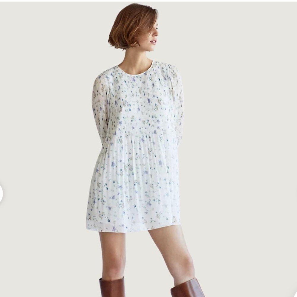 Wilfred Aritiza Daydreamer Spring Floral Mini Dress XS